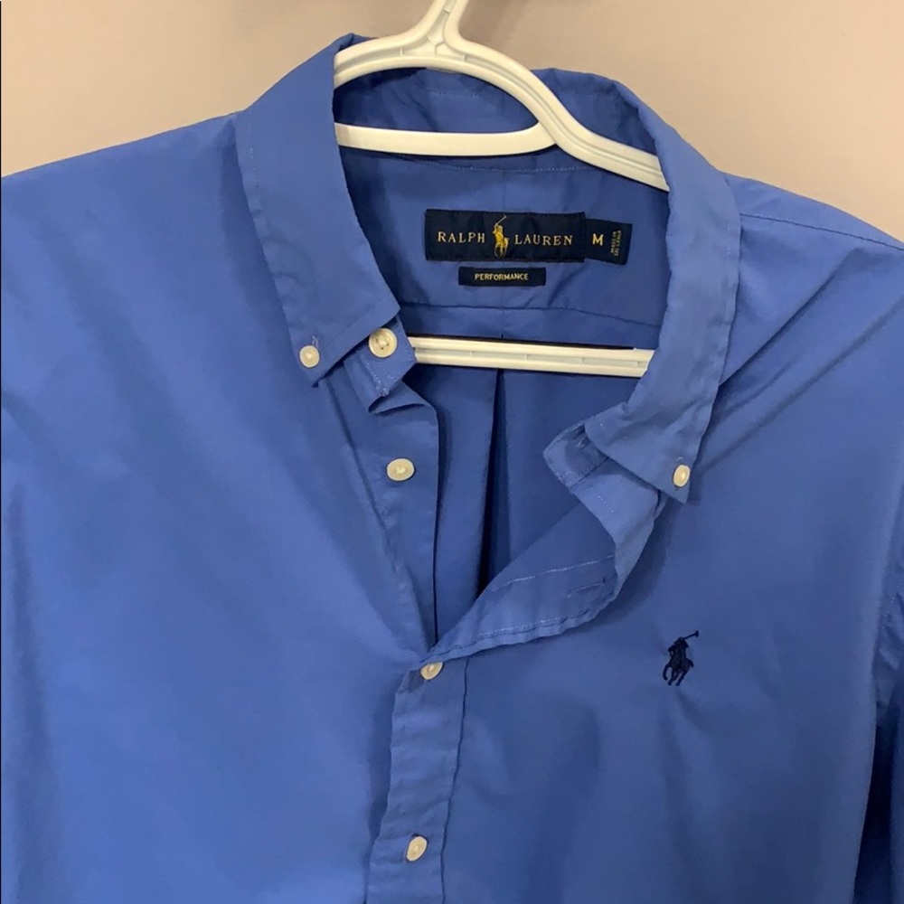 Ralph Lauren Performance Button Down Shirt Medium